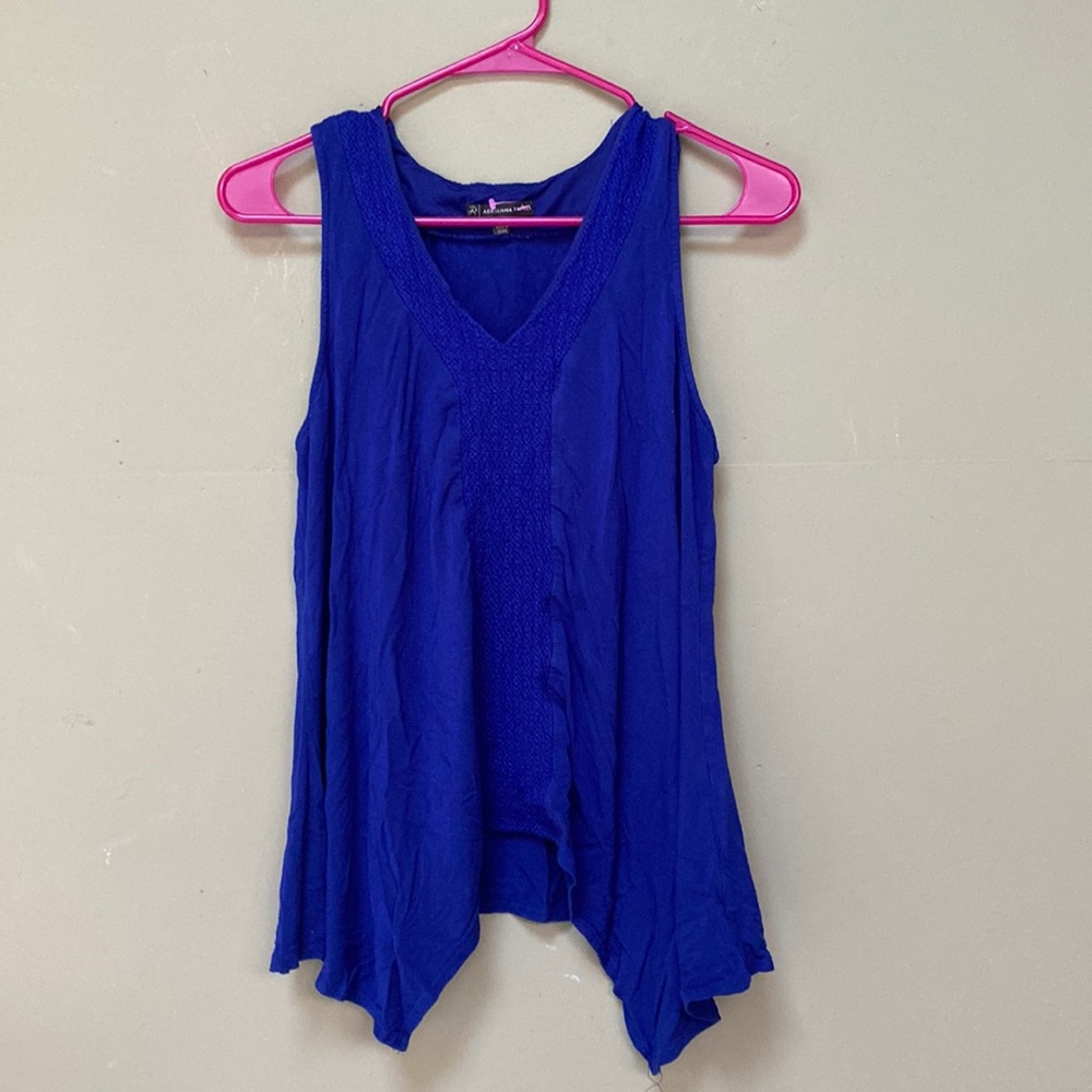 Navy blue tank